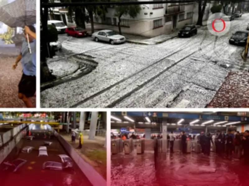 Lluvias hoy 13 de mayo en CDMX y Edomex: alertas por tormentas y granizo