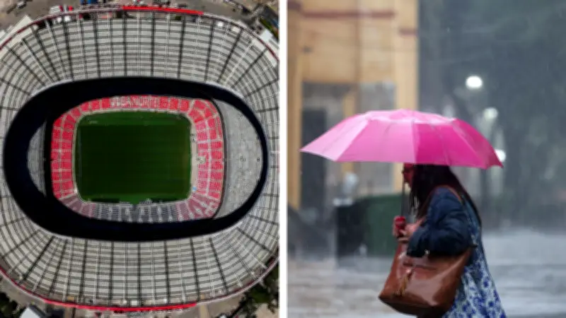 Lluvias récord en Valle de México: llenarían 27 veces el Estadio Azteca
