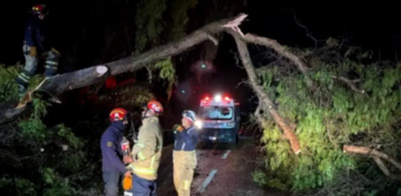 Lluvias y vientos causan afectaciones en municipios de Hidalgo