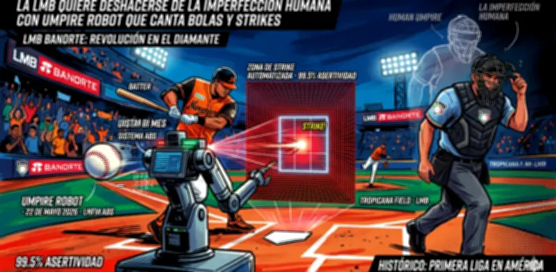 LMB implementa umpire robot desde el 22 de mayo, adiós al error humano