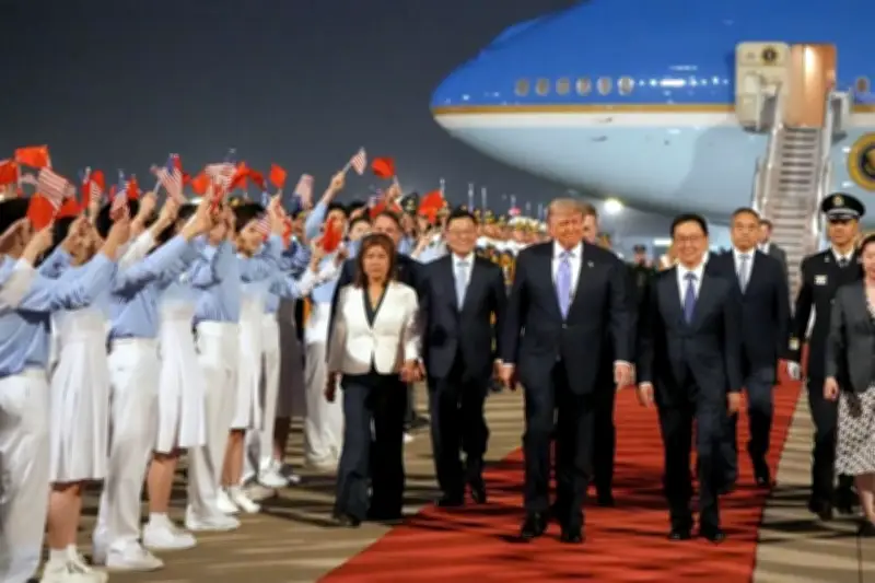 Lo que el recibimiento de China dice sobre Trump