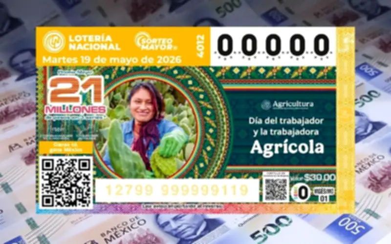 Lotería Nacional Sorteo Mayor 4012: número ganador y premios del 19 de mayo