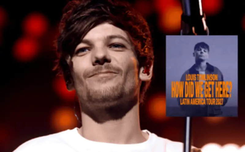 Louis Tomlinson regresa a México en 2027; tocará en el Estadio GNP Seguros