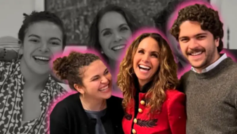 Lucero comparte fotos inéditas de sus hijos por el Día de las Madres