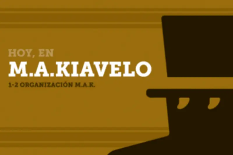 Maquiavelo y la organización M.A.K.: análisis de su estructura