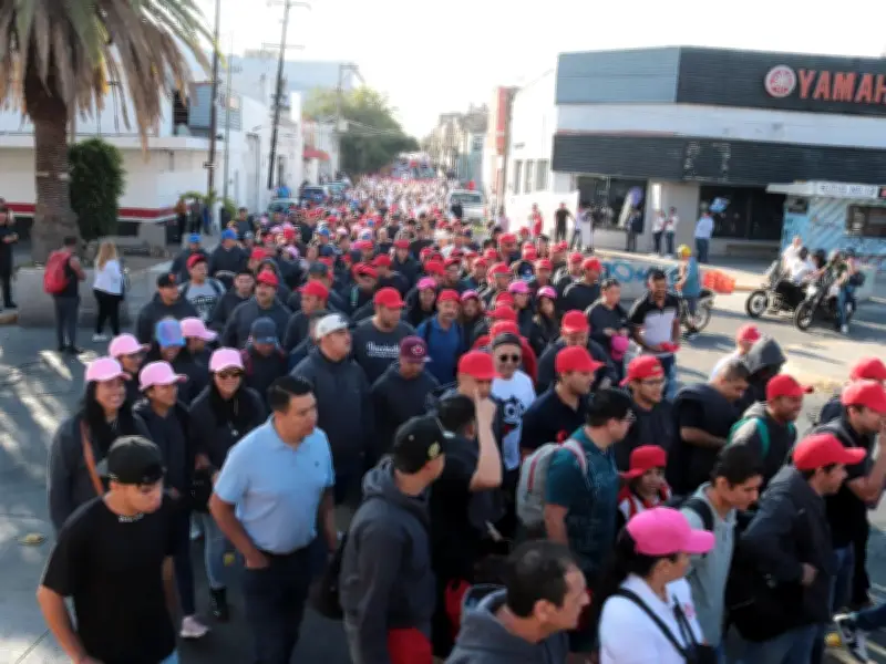 Marchas del 1 de Mayo en Guadalajara exigen mejores salarios y salud