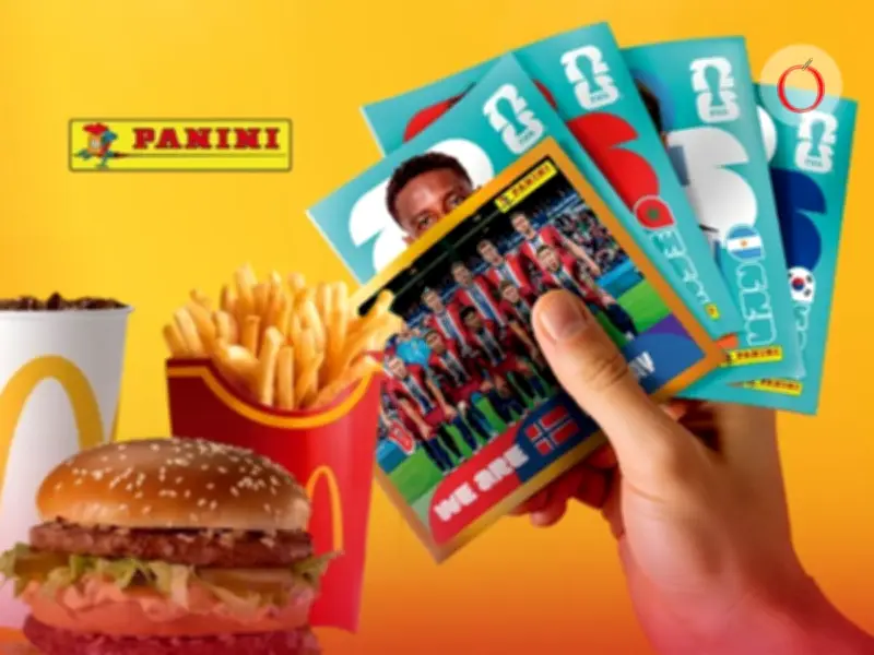 McDonald's y Panini: álbum Mundial 2026 con estampas doradas