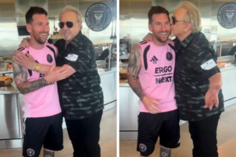 Messi recibe abrazos y besos de su perro Kiko en emotivo reencuentro