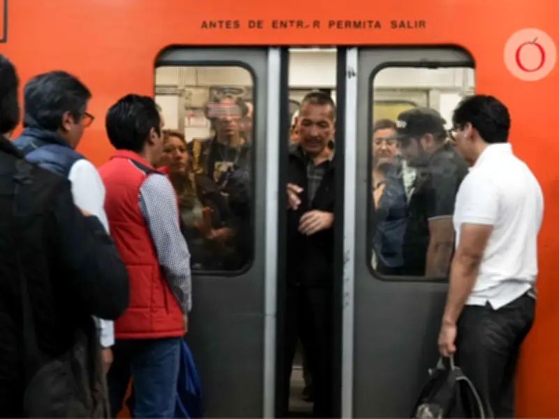 Metro CDMX: marcha lenta por lluvia este martes 19 de mayo