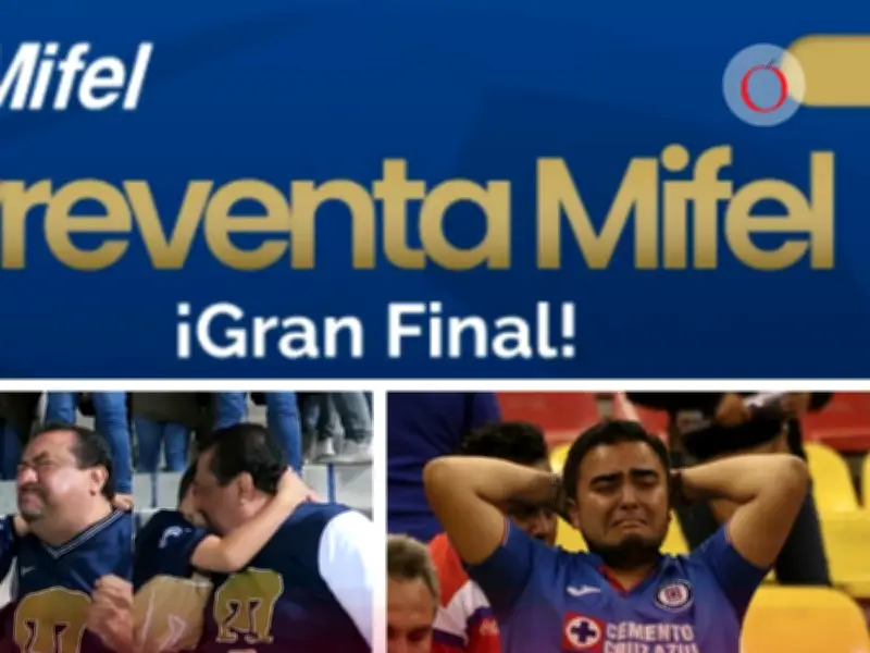 Mifel informa boletos agotados en preventa exclusiva Pumas vs Cruz Azul