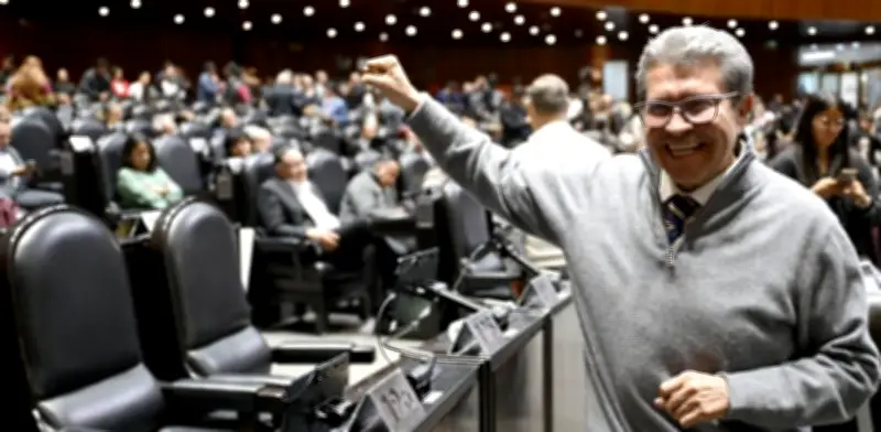 Monreal destaca récord legislativo en segundo año de la LXVI Legislatura