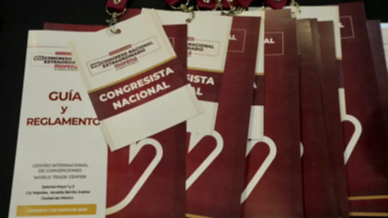Morena realiza Congreso Extraordinario para renovar su dirigencia nacional