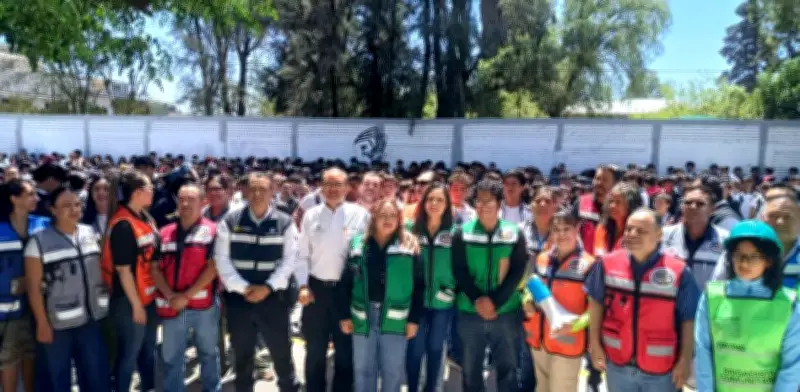 Más de 40 mil personas participan en simulacros en Durango