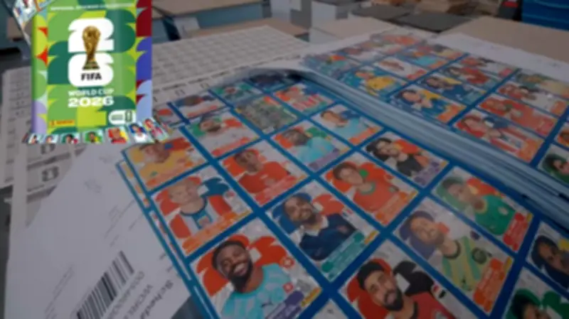 Mundial 2026: Así se fabrica el álbum Panini en Italia, según influencer