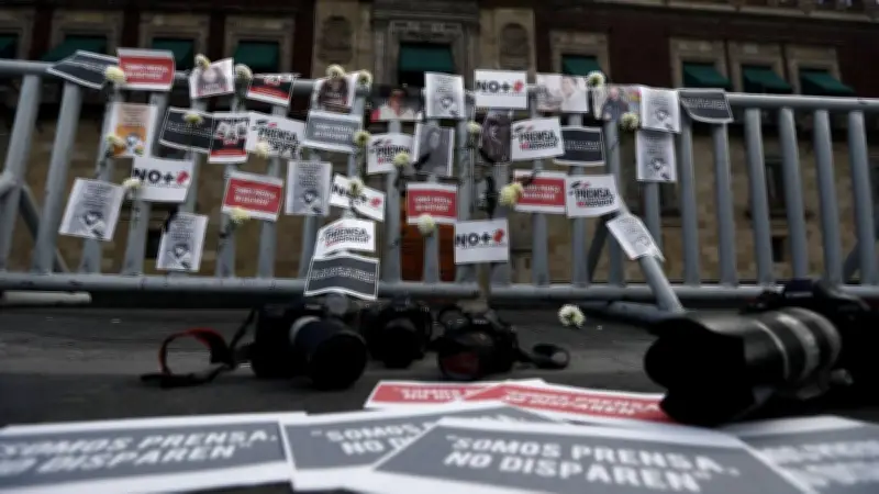 México: 12 periodistas asesinados en lo que va del sexenio, según RSF