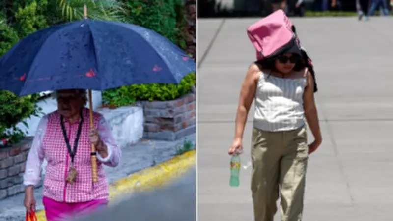 México: disminuye calor pero aumentan lluvias este sábado