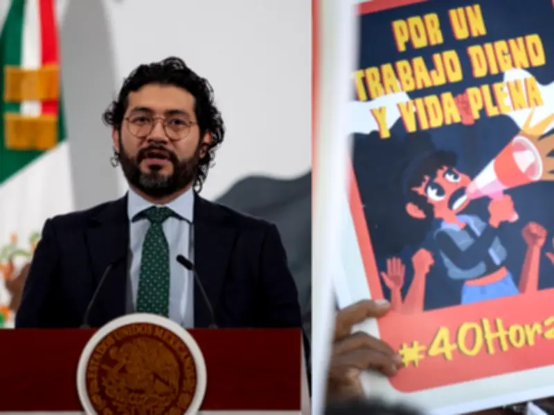 México reduce jornada laboral a 40 horas; reforma entra en vigor en 2027