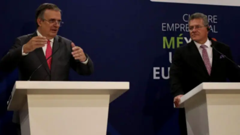 México refuerza lazos con UE para diversificar comercio y combatir lavado