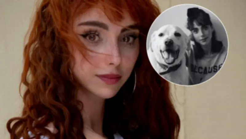 Natalia Téllez llora al recordar a su perro 'Güero': 'Me enseñó a ser mejor persona'