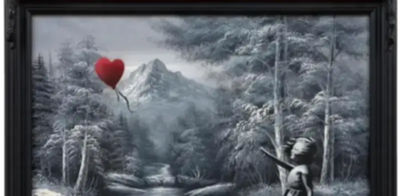 Obra de Banksy se vende por casi 18 mdd en Nueva York