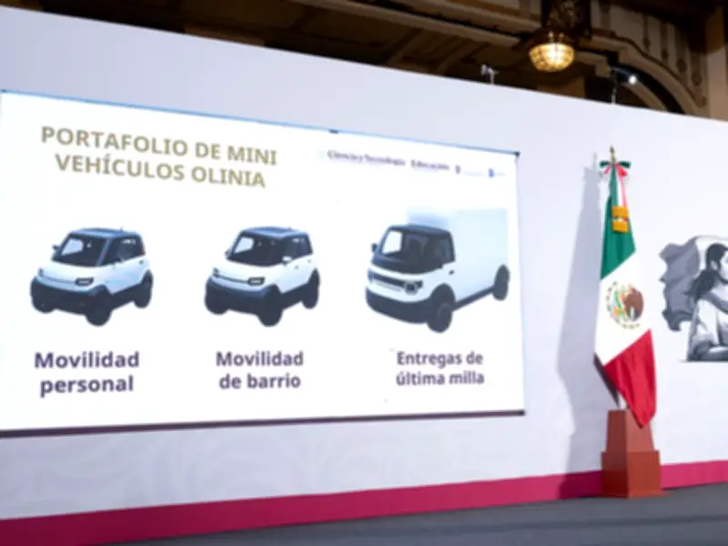 Olinia: prototipo del auto eléctrico mexicano se presentará el 7 de junio