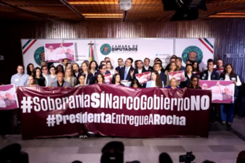 PAN acusa a Morena de narcopartido y pide juicio político contra Rocha Moya