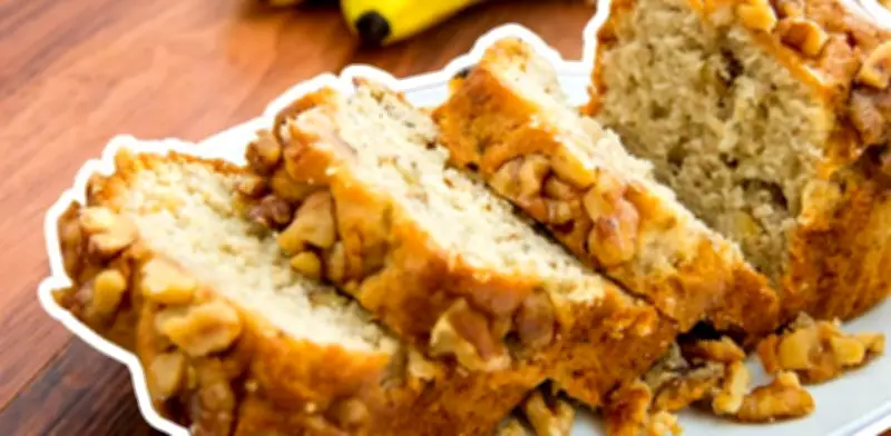 Pan de plátano en licuadora: esponjoso y sin horno en 30 min