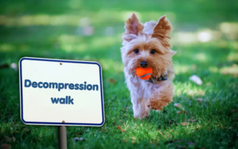 Paseo de descompresión: el método que revoluciona la salud canina