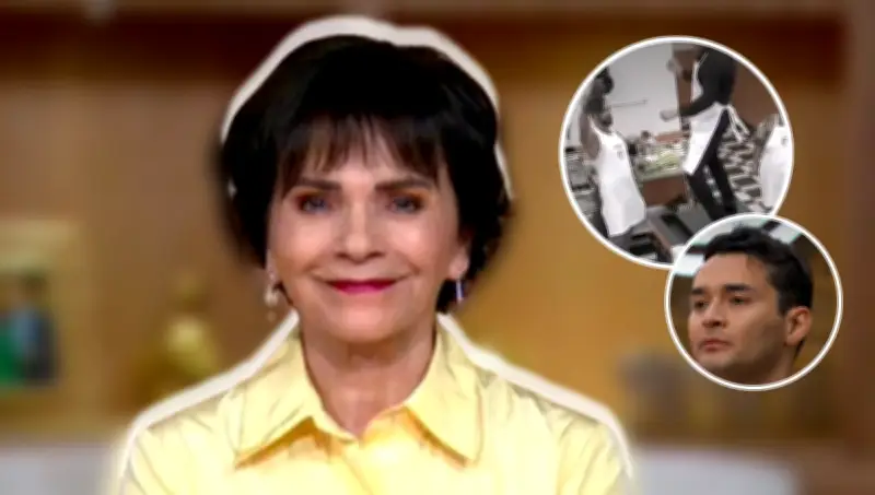 Pati Chapoy exige eliminar a Lancer de MasterChef tras bailar en mesa