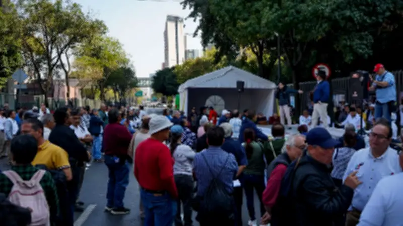 Petroleros encabezan movilizaciones en CDMX este 7 de mayo