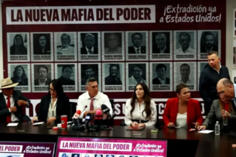PRI pide a EU declarar terrorista a Morena; responde Montiel