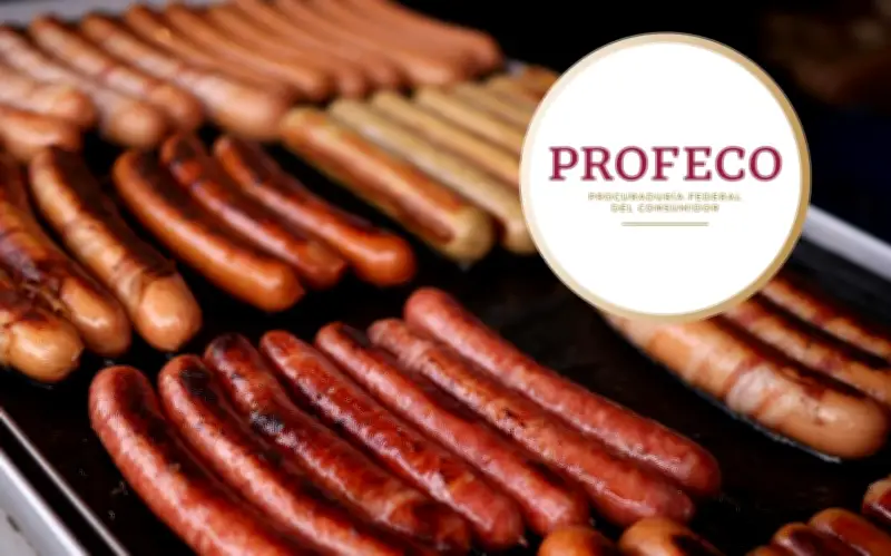 Profeco detecta salchichas con exceso de nitritos y etiquetado engañoso