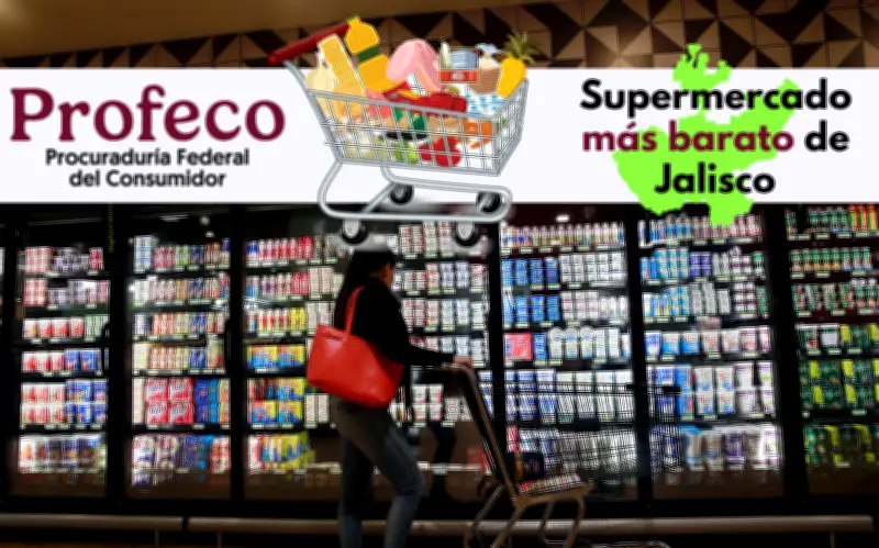 Profeco revela el supermercado más barato de Jalisco en mayo 2026