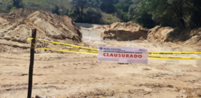 Profepa clausura obras ilegales en áreas protegidas del Edomex