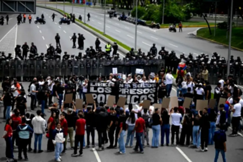 Protestan en Venezuela por desaparición de presos políticos