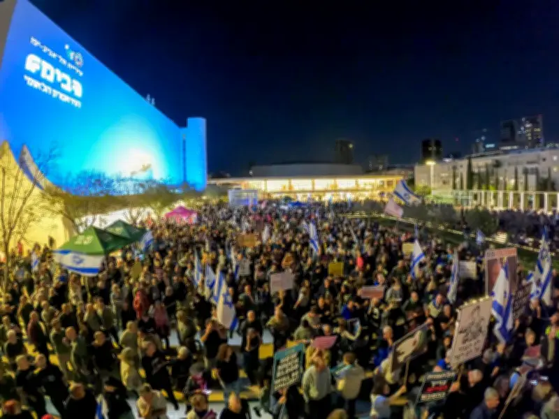 Protestas en Israel contra Netanyahu exigen paz y democracia
