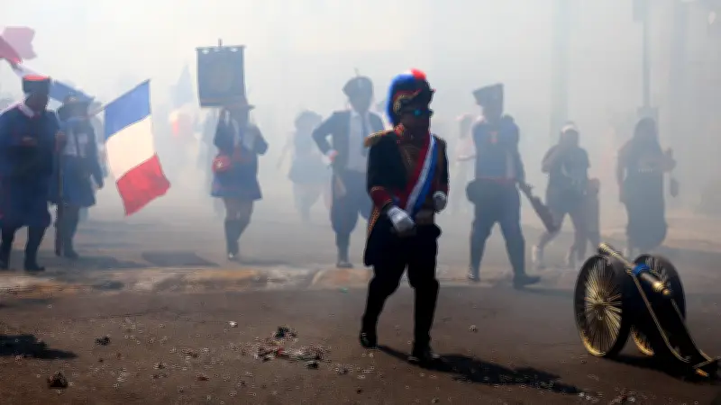 Recrean la Batalla de Puebla en Peñón de los Baños con éxito