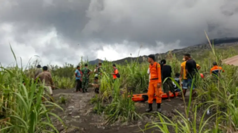 Recuperan últimos cuerpos tras erupción del volcán Dukono en Indonesia