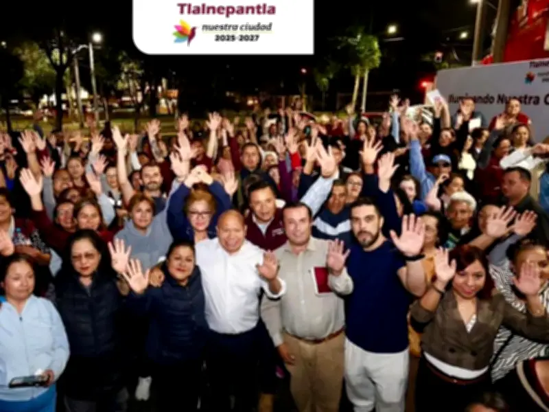 Refuerzan iluminación en Los Reyes Ixtacala para mejorar seguridad