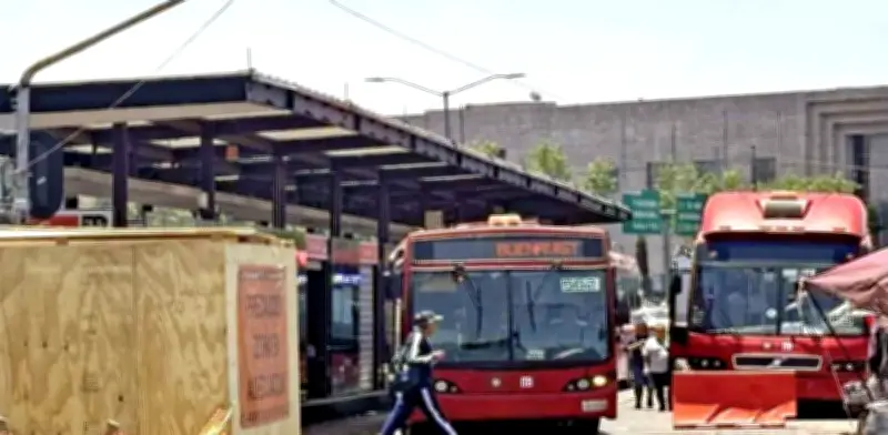 Remodelan estación San Lázaro del Metrobús para ruta Aeropuerto-Amajac