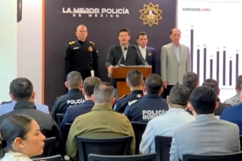 Reportan mes con menos homicidios en 15 años en México