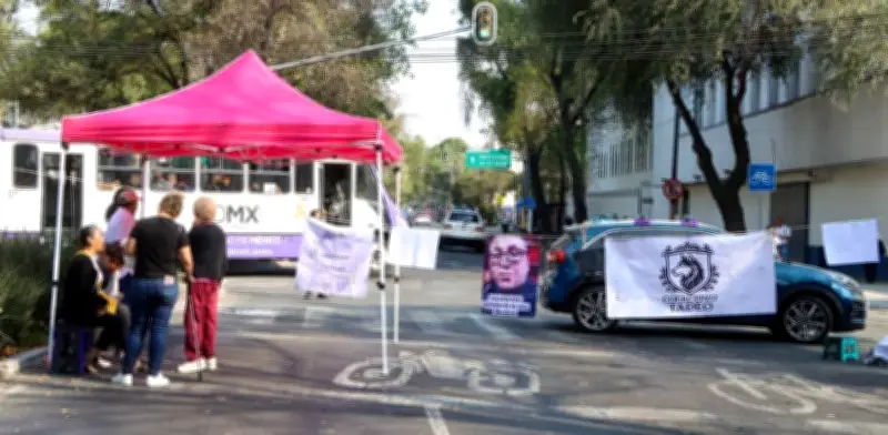 Retiran bloqueo feminista en Río de la Loza tras 5 días de protesta