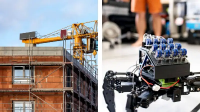 Robot araña Charlotte construye vivienda en un día como 100 albañiles