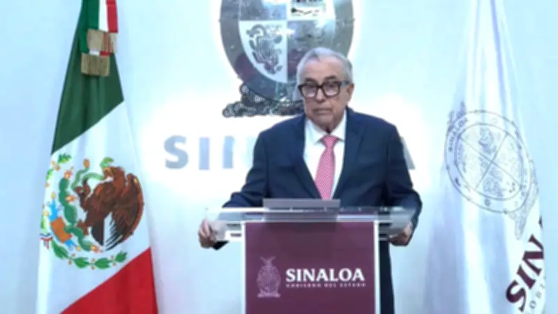 Rubén Rocha Moya: casi 3 semanas sin aparecer en público tras acusaciones de EE.UU.