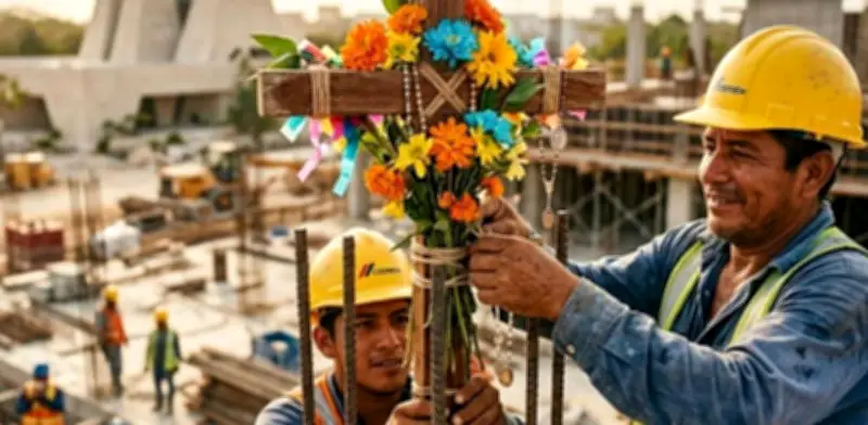 Santa Cruz: Patrona de albañiles y protectora en construcciones
