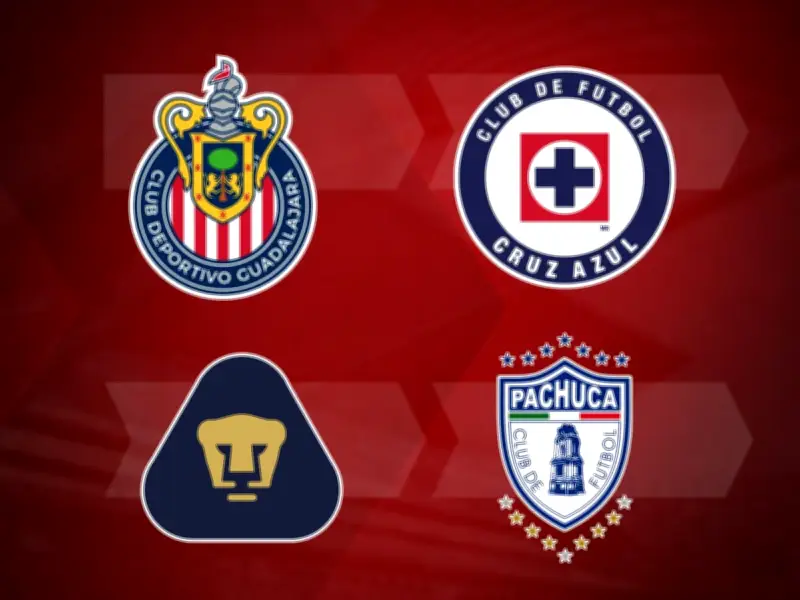 Semifinales vuelta Liga MX: Chivas, Cruz Azul, Pumas y Pachuca buscan final