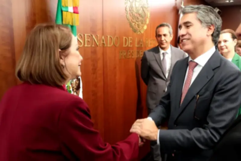 Senado alista visita de presidente del Consejo Europeo