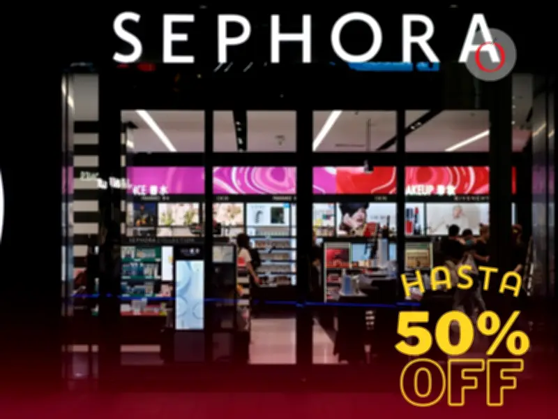 Sephora México lanza descuentos de hasta 50% en maquillaje y skincare