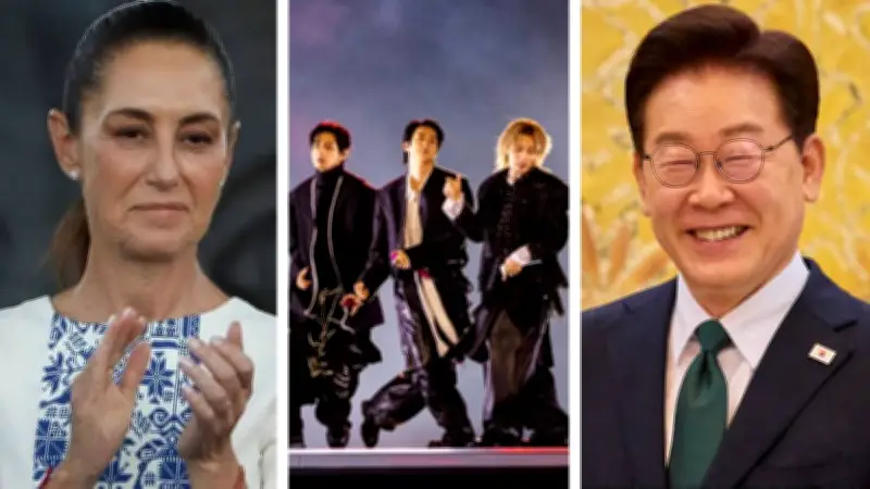 Sheinbaum agradece a Corea por regreso de BTS a México en 2027