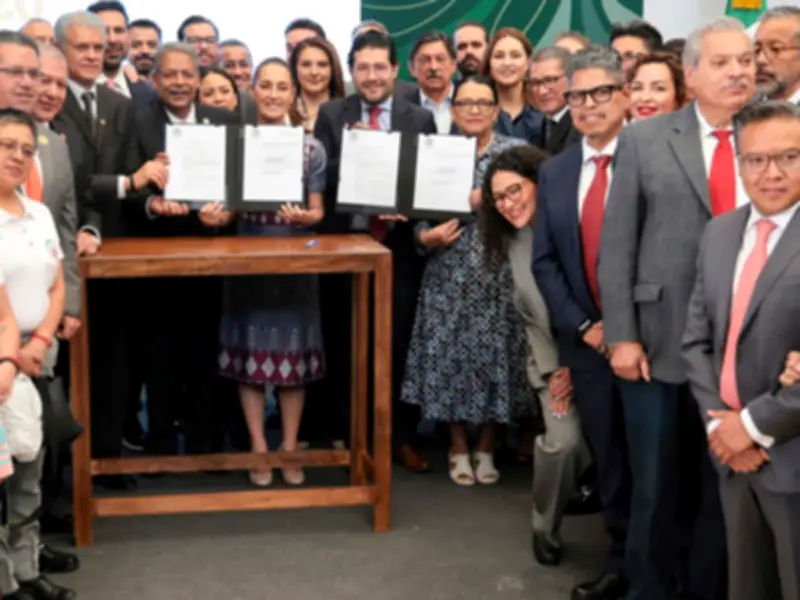 Sheinbaum anuncia salario medio del IMSS para trabajadores del Estado